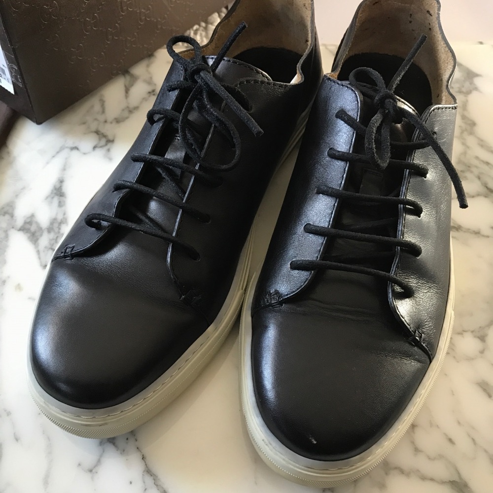 Gucci Betis Calf Nero leather sneakers